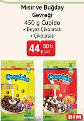 CUPİDO MISIR VE BUĞDAY GEVREĞİ 450 G